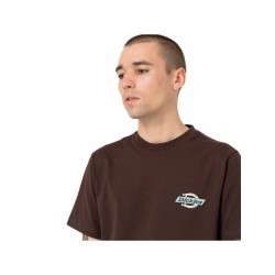 Футболка с коротким рукавом мужская Dickies Ss Ruston Коричневый