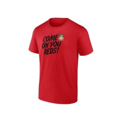 Men's Red Wrexham Come On You Reds T-shirt