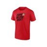 Men's Red Wrexham Come On You Reds T-shirt