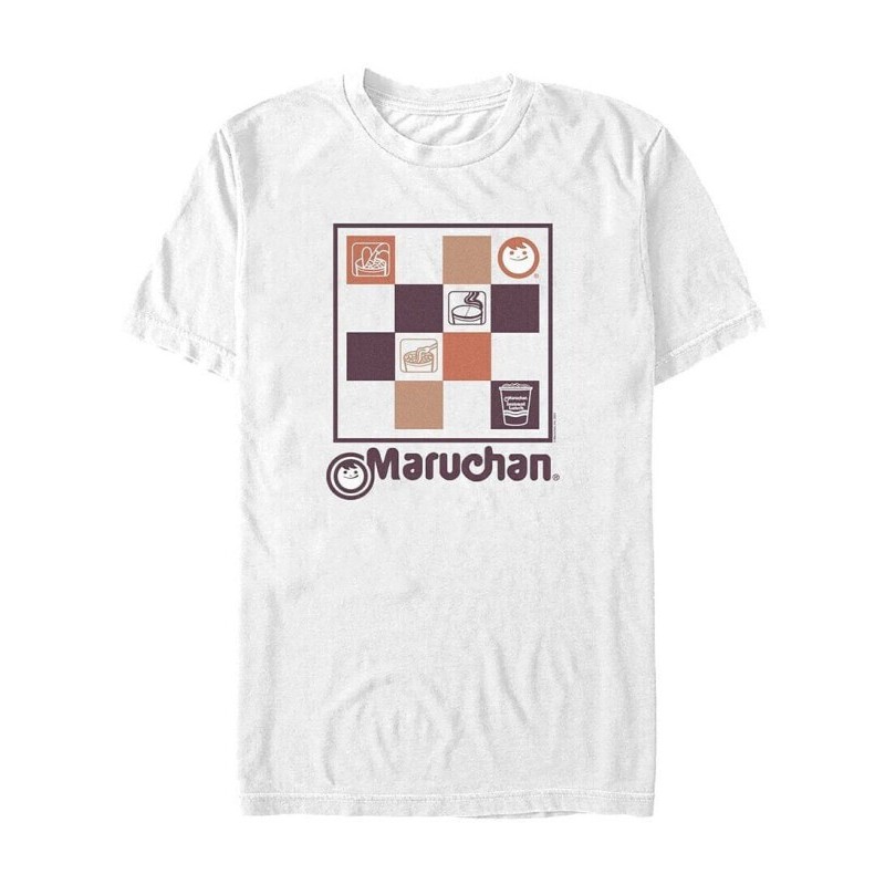 Men's Maruchan Checkered Short Sleeve T-shirt