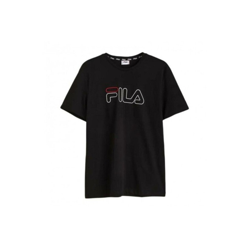 Футболка с коротким рукавом мужская Fila FAM0225 80010 Чёрный