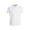 Pánské polo triko Standard Fit JJEPAULOS 12236235 Bright White