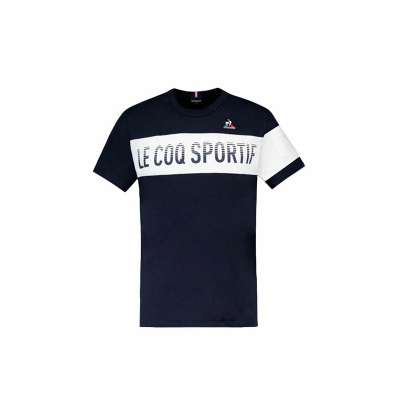 Футболка с коротким рукавом унисекс Le coq sportif BAT SS N°2 Тёмно Синий