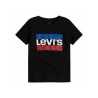 Футболка с коротким рукавом мужская Levi's Logo Jr Чёрный