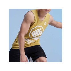 Трендовая спортивная футболка BADFIVE 3+1 Clothing Workout Basketball_Vest