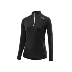 LOEFFLER Transtex® Merino half zip long sleeve T-shirt