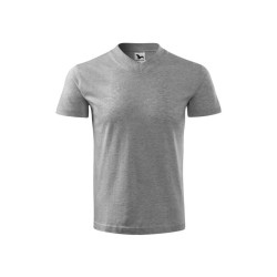 T-shirt Malfini V-neck M MLI-10212 dark gray melange