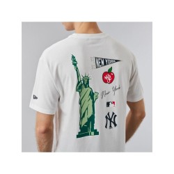 Футболка с коротким рукавом мужская New Era New York Yankees MLB City Graphic Oversized