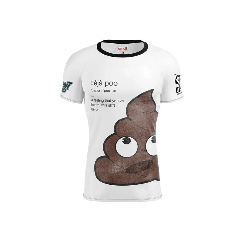 OTSO Emoji Déjà Poo short sleeve T-shirt