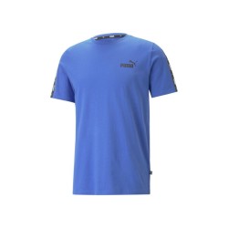 Футболка PUMA Essential Tape Crew Neck Casual  Blue