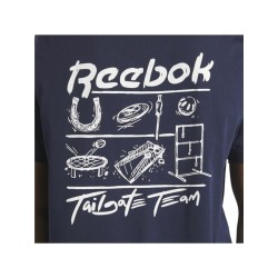 Футболка с коротким рукавом мужская Reebok GS Tailgate Team Темно-синий