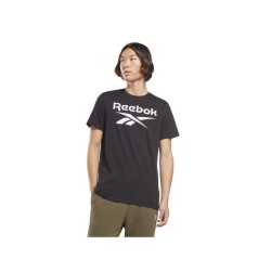 Футболка с коротким рукавом мужская Reebok BIG LOGO TEE HD4222 Чёрный