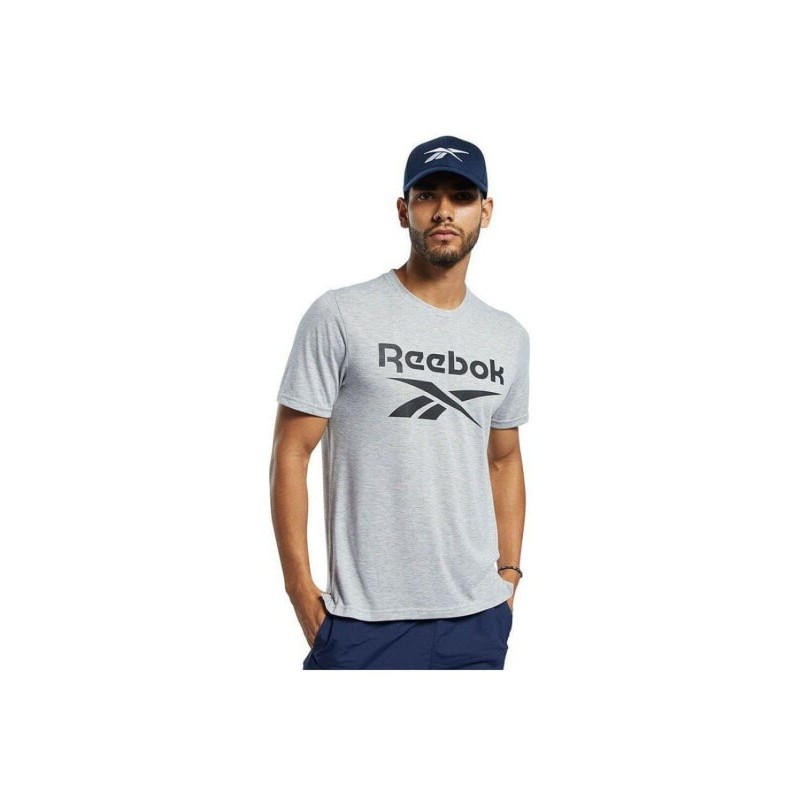 Футболка с коротким рукавом мужская Reebok Workout Ready Supremium Серый