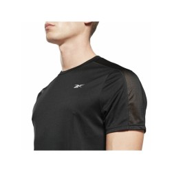 Футболка с коротким рукавом мужская Reebok Workout Ready Tech Чёрный