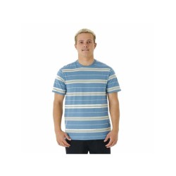 Футболка Rip Curl Surf Revival Stripe Аквамарин Мужской