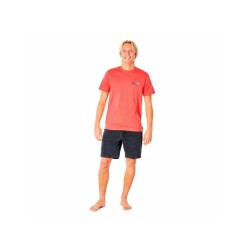 Футболка с коротким рукавом мужская Rip Curl Revival Inverted M Лососевый