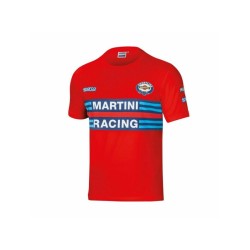 Футболка с коротким рукавом Sparco MARTINI RACING Красный Размер L