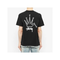 Футболка Stussy Old Crown Tee LogoT 1904510-BLACK