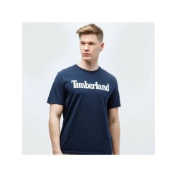 Футболка Timberland Kennebec Linear Тёмно Синий Мужской