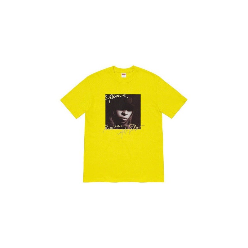 Футболка Supreme FW19 Week 1 Mary J. Blige Tee SulferT SUP-FW19-235