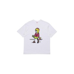 Футболка Supreme SS19 Suzie Switchblade Tee White T SUP-SS19-727