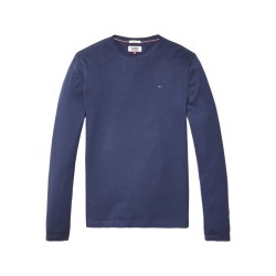 TOMMY JEANS Original Ribbed Organic Cotton long sleeve T-shirt