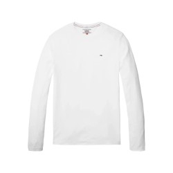 TOMMY JEANS Original Ribbed Organic Cotton long sleeve T-shirt