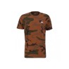 ALPHA INDUSTRIES Basic Small Logo Camo short sleeve T-shirt