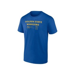 Men's Klay Thompson Royal Golden State Warriors Name and Number T-shirt