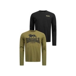 LONSDALE Ayrshire long sleeve T-shirt 2 units