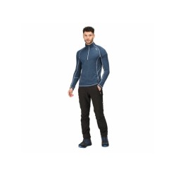 Футболка с длинным рукавом мужская Regatta Yonder Half-Zip Темно-синий