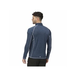 Футболка с длинным рукавом мужская Regatta Yonder Half-Zip Темно-синий