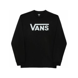 Футболка с длинным рукавом унисекс Vans Classic Чёрный