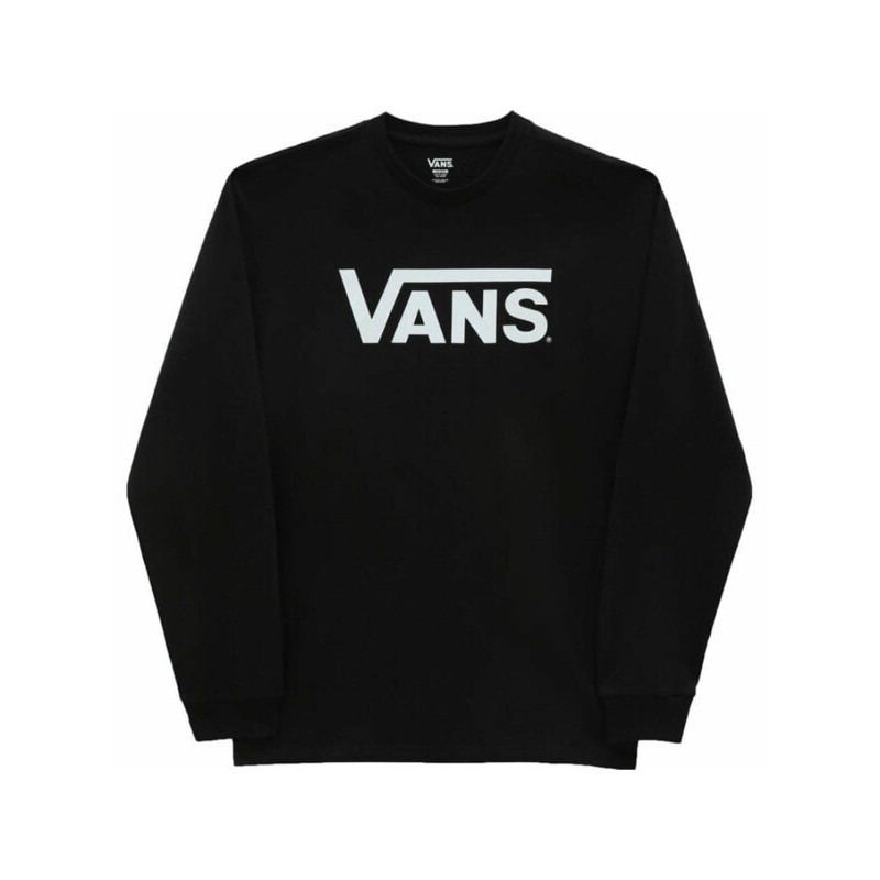 Футболка с длинным рукавом унисекс Vans Classic Чёрный