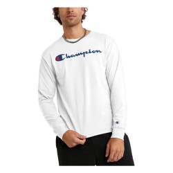 Men's Script-Logo Long Sleeve Tshirt