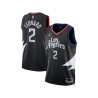 Men's Kawhi Leonard Black LA Clippers Statement Edition Swingman Jersey