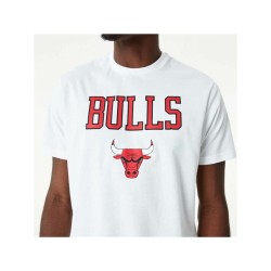 Баскетбольная футболка New Era NBA Chicago Bulls Белый