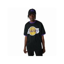 Баскетбольная футболка New Era Mesh LA Lakers Чёрный