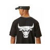 Футболка с коротким рукавом мужская New Era Chicago Bulls Чёрный