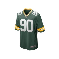 Men's Lukas Van Ness Green Green Bay Packers 2023 NFL Draft First Round Pick Game Jersey