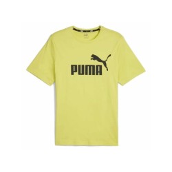 Футболка с коротким рукавом мужская Puma ESS LOGO TEE 586667 66 Зеленый