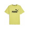 Футболка с коротким рукавом мужская Puma ESS LOGO TEE 586667 66 Зеленый