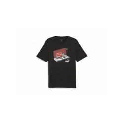 Футболка с коротким рукавом мужская Puma NEAKER BOX TEE 680175 01 Чёрный