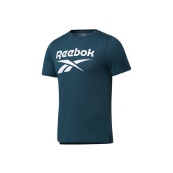 Футболка с коротким рукавом мужская Reebok Workout Ready Supremium Циановый