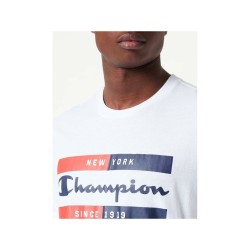 Футболка с коротким рукавом мужская Champion Crewneck Белый