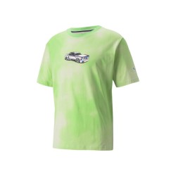 Футболка Puma BMW MMS Crew Neck Green Casual