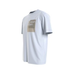 CALVIN KLEIN Overlay Box Logo short sleeve T-shirt